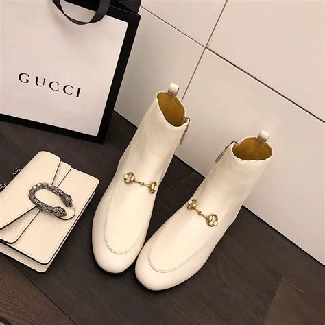 gucci embellished leather ankle boots|Gucci jordaan leather ankle boots.